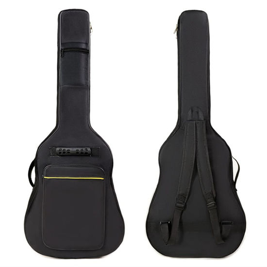 Picture of Evil Hair 38 39 Inch Guitar Backpack Acoustic Guitar Bag 0.3 Inch Thick Padding Waterproof Dual Adjustable Shoulder Strap Guitar Case Gig Bag with Back Hanger Loop (39 inch)
