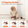 Picture of Potaroma Cat Toys Rechargeable Flapping Bird Sparrow, Lifelike Chirp Tweet, Touch Activated Kitten Toy Interactive Cat Exercise Toys for All Breeds Cat Kicker Catnip Toys 4.0 Inches