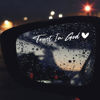 Picture of 3 x Trust In God Mirror Decal White Stickers for Cars Rearview Mirror Decal for Women Cute Decals Vinyl Affirmation Stickers for Window, Mirror, Tumbler, and Water Bottle