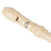 Picture of Eastrock Recorder Instrument Baroque Style Soprano Recorder White 3 Pieces for Beginners and professions with Cleaning Rod, Fingering Chart, Packing Bag, Thumb Rest
