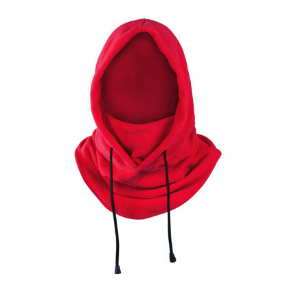 Picture of Balaclava Heavyweight Fleece Cold Weather Face Neck Mask (Red)