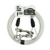 Picture of Petest 30ft Reflective Tie-Out Cable for Heavy Dogs Up to 125 Pounds