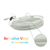 Picture of Petest 30ft Reflective Tie-Out Cable for Heavy Dogs Up to 125 Pounds