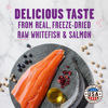 Picture of Stella & Chewy's Meowfulls Freeze Dried Cat Treats Whitefish & Salmon Recipe, 1.5 oz Bag