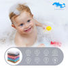 Picture of SWEET DOLPHIN 12 Pack Baby Muslin Washcloths - Soft Face Cloths for Newborn, Absorbent Bath Wash Cloths, Wipes, Burp Rag - Toddlers Essentials Stuff, Baby Registry as Shower -10"x10", Multicolor