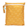 Picture of Bumkins Waterproof Wet Bag for Baby, Travel, Swim Suit, Cloth Diapers, Pump Parts, Pool, Gym Clothes, Toiletry, Strap to Stroller, Daycare, Zipper Reusable Bag, Wetdry Packing Pouch, Yellow