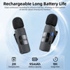 Picture of BOYA Wireless Lavalier Microphone for Android USB C Smartphone Tablet External Noise Canceling Mini Lapel Type C Microphone for iPhone 15 Clip-On Mic for Video Recording Podcast YouTube Live Streaming