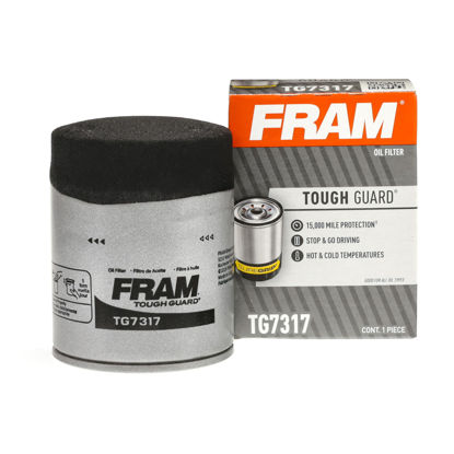 Picture of FRAM Tough Guard Replacement Oil Filter TG3976A, Designed for Interval Full-Flow Changes Lasting Up to 15K Miles