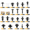 Picture of GOOACC 795Pcs Car Push Retainer Clips & Auto Fasteners Assortment 23 Most Popular Sizes Nylon Bumper Fender Rivets Metal Screw Pin Kit with 10 Cable Ties Remover for Toyota GM Ford Honda Chevy