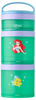 Picture of Whiskware Disney Princess Stackable Snack Containers for Kids and Toddlers, 3 Stackable Snack Cups for School and Travel, Ariel and Flounder