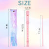 Picture of Soprano Recorder for Kids Beginners, German Fingering, C Key, 3 Piece with Cleaning Rod, Bag, Fingering Chart (Pink)…