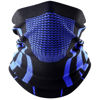 Picture of WTACTFUL Winter Neck Gaiter Neck Warmer Half Face Ski Mask Cover Shield for Cold Weather Windproof Tube Bandana Balaclava for Running Skiing Hunting Snowboarding Cycling Motorcycle Riding Blue