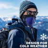 Picture of WTACTFUL Winter Neck Gaiter Neck Warmer Half Face Ski Mask Cover Shield for Cold Weather Windproof Tube Bandana Balaclava for Running Skiing Hunting Snowboarding Cycling Motorcycle Riding Blue