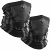 Picture of WTACTFUL Winter Neck Gaiter Neck Warmer Half Face Ski Mask Cover Shield for Cold Weather Windproof Tube Bandana Balaclava for Running Skiing Hunting Snowboarding Cycling Motorcycle Riding Black 2 Pack