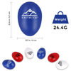 Picture of EastRock 6 PCS Plastic Egg Shaker Set Musical Hand Percussion Shakers Musical Maracas Percussion Instruments