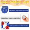 Picture of EastRock 6 PCS Plastic Egg Shaker Set Musical Hand Percussion Shakers Musical Maracas Percussion Instruments