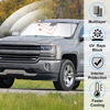 Picture of Windshield Sun Shade Custom Fit for 2014-2019 Chevrolet/Chevy Silverado Crewcab Regularcab Extendedcab Accessories Foldable Sunshade Protect Car from Sun Rays & Heat Damage Keep Car Cooler