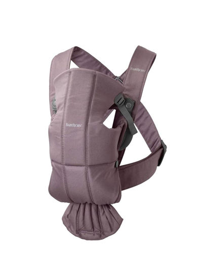 Picture of BabyBjörn Baby Carrier Mini, Cotton, Dark Purple