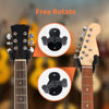 Picture of WOGOD Guitar Hanger Wall Mount 10 Pack Guitar Hangers Hooks Holder Wall Stand Mount