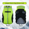 Picture of Lelepet Warm Dog Winter Coat,Medium Dog Coat Waterproof Dog Jacket with Harness Dog Padded Vest Windproof Reflective Dog Fleece Jacket Vest Turtleneck Zippered Dog Snow Coat Dog Coat for Medium Dogs