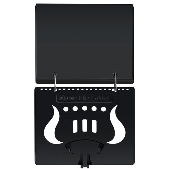 Picture of Amylove Music Flip Folder Marching Band Plastic Flip Folder with 20 Windows (40 Pcs Sheets)
