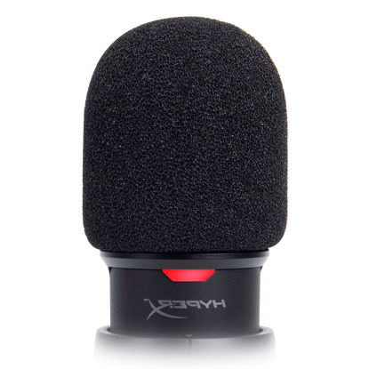 Picture of SoloCast Microphone Pop Filter Windscreen - Noise Reduction Gaming Mic Foam Covers, Mic Foam Cover Pop Filter Compatible with HyperX SoloCast White by SUNMON