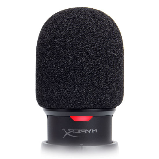 Picture of SoloCast Microphone Pop Filter Windscreen - Noise Reduction Gaming Mic Foam Covers, Mic Foam Cover Pop Filter Compatible with HyperX SoloCast White by SUNMON