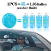 Picture of Sukh Car Windshield Washer Tablets - Washer Fluid Tablets Glass Cleaner Concentrate Car Windshield Wiper Fluid Car Windshield Cleaner Automotive Glass Cleaner