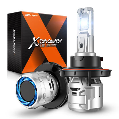 Picture of SEALIGHT 2024 H13 Fog Lights, 𝟐𝟖𝟎𝟎𝟎𝐋𝐌 Super Bright H13 Fog Bulbs, 60000HRS Lifespan Plug and Play, Non-polarity, Pack of 2