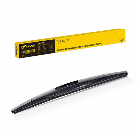 Picture of Raidbee 12 inch Rear Wiper Blade Replacement for Toyota Corolla Hatchback 2022-2019, Nissan Versa 2019-2014 Back Windshield Wiper (H306/12-B)