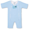 Picture of Baby Merlin's Magic Sleepsuit Microfleece Transition Swaddle - Sleep Suit for Infants 3-6 and 6-9 Months - Soft Cotton with Double Zipper for Easy Diaper Changes and Better Sleep Quality - Blue