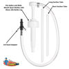 Picture of Slippery Pete - Fluid Pump for Wide-Mouth Quart Bottles - 8cc per Pump Stroke and 3rd Hand Adapter, Transfer Gear Oil, Transmission and Differential Fluid (38mm)
