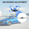 Picture of LivTee Long Blind Spot Mirror, Strip HD Glass Frameless Convex Rear View Mirrors Exterior Accessories with Wide Angle Adjustable Stick for Car SUV and Trucks, Pack of 2