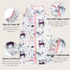 Picture of Cute Castle Baby Sleep Sack 18-24 Months - Lightweight 100% Cotton 2-Way Zipper TOG 0.5 Infant Wearable Blanket, Newborn Essentials Toddler Sleep Clothes (3 Pack Pink)