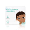 Picture of Frida Baby Potty Cleanup Essentials, Leak-Proof Potty Liners and Disposable Floor Pads for Potty Training, 15 Potty Liners + 10 Mess Mats