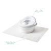 Picture of Frida Baby Potty Cleanup Essentials, Leak-Proof Potty Liners and Disposable Floor Pads for Potty Training, 15 Potty Liners + 10 Mess Mats