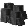 Picture of 48 Pack 1.5"X12"X12" Sound Proof Egg Crate Foam(Most Soundproofing Design), Upgraded Sound Proof Foam Panels for Walls, Doors, Fire-Retardent Foam Padding, Soundproof Foam Made by WVOVW