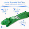 Picture of SHARLOVY Dog Squeaky Toys No Stuffing 2 Pack Plush Dog Toys for Medium Dog Toys Crinkle Dog Toys Durable Dog Chew Toys Cute Animals Puppy Toys for Teething Pet Toys