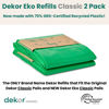 Picture of Diaper Dekor Eko Classic Refills, 2 Count | ONLY Eco-Friendly Diaper Pail Refills Made With 70% Recycled Materials | Quicker, Easier & More Cost Effective than Trash Bags | Unscented