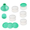 Picture of Accmor Formula Dispenser On The Go, 5 Compartments Stackable Formula Container for Travel, Baby Milk Powder Kids Snack Container, BPA Free