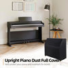 Picture of Upright Piano Keyboard Dust Cover, Keys Piano Music Keyboard Dirt Proof Cover Stretchy Keyboard Piano Cover Electronic Keyboard Cover With Durable Elastic & Cord Lock Must Have Piano Accessories