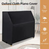 Picture of Upright Piano Keyboard Dust Cover, Keys Piano Music Keyboard Dirt Proof Cover Stretchy Keyboard Piano Cover Electronic Keyboard Cover With Durable Elastic & Cord Lock Must Have Piano Accessories
