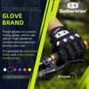 Picture of Seibertron Dirtpaw Unisex MX ATV MTB Racing Gloves - Full Finger Touchscreen Glove for Bicycle Cycling Mountain Biking Motorcycle and Motocross Black XS