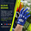 Picture of Seibertron Youth Dirtpaw Unisex MX ATV MTB Racing Gloves - Full Finger Touchscreen Glove for Bicycle Cycling Mountain Biking Motorcycle and Motocross Blue L