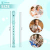 Picture of SWAN Soprano Recorder Instrument for Beginners Kids Student - German Fingering 8 Hole Flute Detachable 3pcs ABS Descant Recorders with Cleaning Rod and Fingering Chart, SW8K, Baby Blue