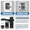 Picture of Leisure Coachworks RV- Screen Door Latch Left Hand Handle Kit for Driver Side Door - Camper Motorhome Travel Trailer