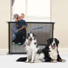 Picture of Dog Gate for Stairs Pet Gates for The House: Dogs Screen Mesh Gate for Doorways Stairways Indoor Safety 29 inch Tall, 50 inch Wide