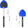 Picture of desin Windshield Cleaning Tool, Car Window Cleaner Windshield Cleaner with 4 Reusable and Washable Microfiber Pads and Extendable Handle Auto Inside Glass Wiper Kit