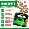 Picture of YUMA'S Hemp Calming Chews for Dogs - Advanced Dog Calming Chews - 170 Chews - Anxiety Relief Treats - Separation Aid, Barking, Stress Relief, Thunderstorms - Melatonin - Hemp Oil - Made in USA