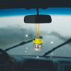 Picture of SPANSEE Yellow Disco Car Charm, Disco Cowgirl Car Charm, Disco Ball Cowboy Hat Car Accessory, Car Disco Ball, Rear View Mirror Accessories, Disco Ball Car Mirror Ornament, Disco Ball for Car